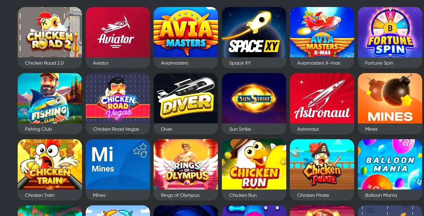 Игровой интерфейс казино Метелица с автоматами